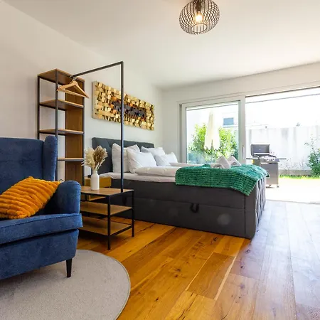 Apartmán Neu Bessa Homes Deluxe 4 Personen Garten Freilassing